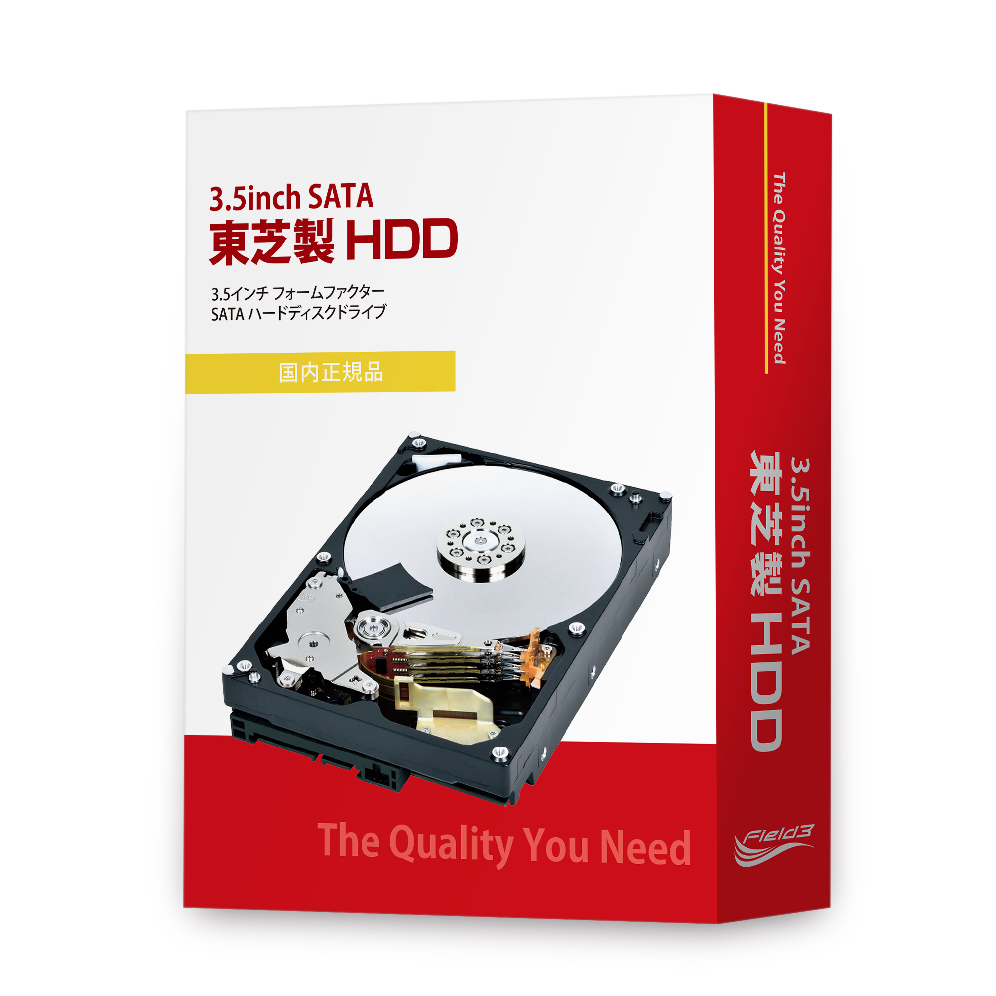 2.5 / 3.5インチSATA 東芝製HDD [国内正規品   FFF SMART LIFE